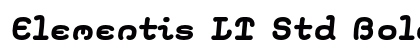 Elementis LT Std Bold preview