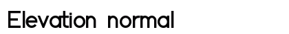 Elevation normal preview