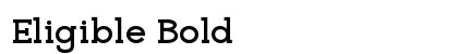 Eligible Bold preview