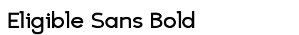 Eligible Sans Bold preview