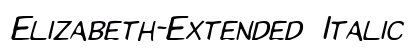 Elizabeth-Extended Italic preview