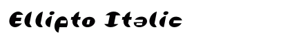 Ellipto Italic preview
