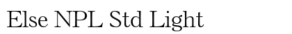 Else NPL Std Light preview