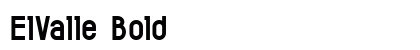 ElValle Bold preview
