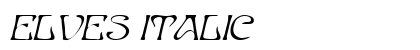 Elves Italic preview