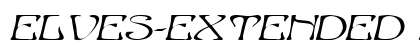 Elves-Extended Italic preview
