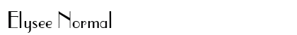 Elysee Normal preview
