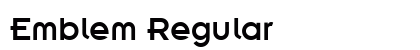 Emblem Regular Preview