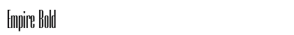 Empire Bold preview