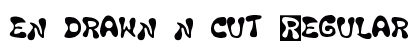 en drawn n cut Regular preview