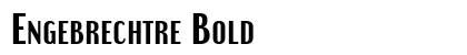 Engebrechtre Bold Preview