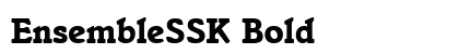 EnsembleSSK Bold preview