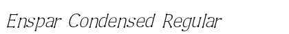 Enspar Condensed Regular Preview