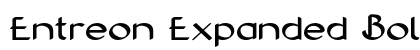 Entreon Expanded Bold preview