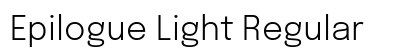 Epilogue Light Regular preview