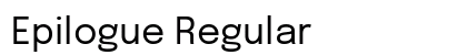 Epilogue Regular preview