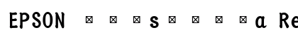 EPSON &#65535;&#65535;&#65535;s&#65535;&#65535;&#65535;&#770;a Regular preview