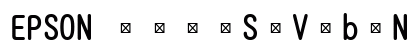 EPSON &#65535;&#65535;&#65535;&#1731;S&#65535;V&#65535;b&#65535;N&#65535;&#770;a Regular preview