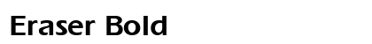 Eraser Bold Preview