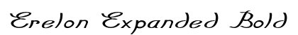 Erelon Expanded Bold preview