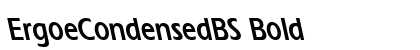 ErgoeCondensedBS Bold preview