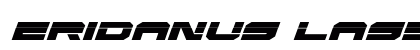 Eridanus Laser Italic Italic preview
