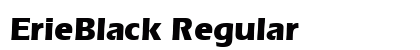 ErieBlack Regular preview