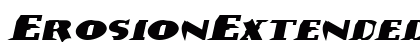 ErosionExtended Italic preview
