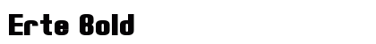 Erte Bold Preview
