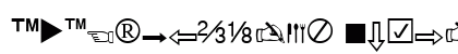 ESF-Dingbats Normal preview