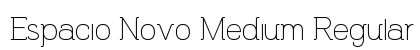 Espacio Novo Medium Regular preview