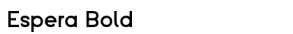 Espera Bold Preview