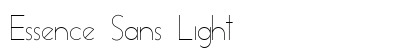 Essence Sans Light preview