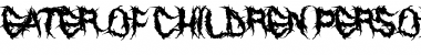 Eater of Children Regular Font