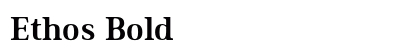 Ethos Bold preview