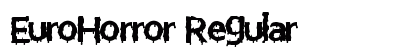 EuroHorror Regular preview