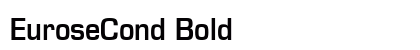 EuroseCond Bold preview