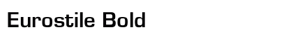 Eurostile Bold preview