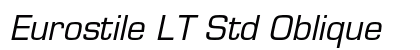 Eurostile LT Std Oblique preview