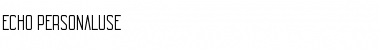 Download Echo Font
