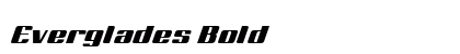 Everglades Bold preview