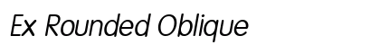 Ex Rounded Oblique preview