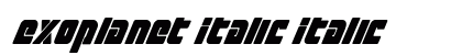 Exoplanet Italic Italic preview