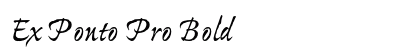 Ex Ponto Pro Bold preview