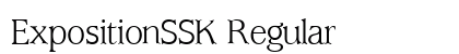 ExpositionSSK Regular Preview
