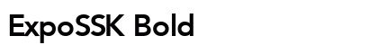 ExpoSSK Bold preview
