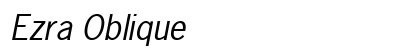 Ezra Oblique preview