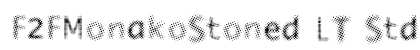 F2FMonakoStoned LT Std Regular preview
