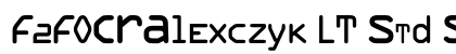 F2FOCRAlexczyk LT Std Shake Regular preview