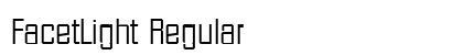 FacetLight Regular Preview